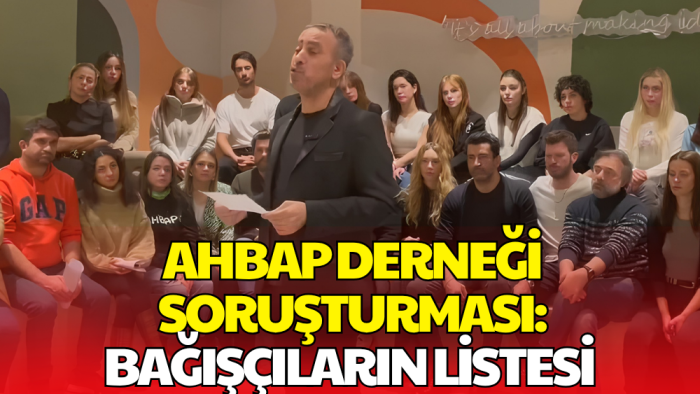 Ahbap Soruşturmasında Ünlü İsimlerin Yaptığı Destekler Ortaya Çıktı